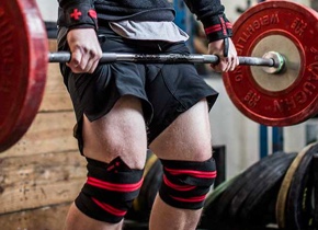 Red Line Knee Wraps Weightlifting